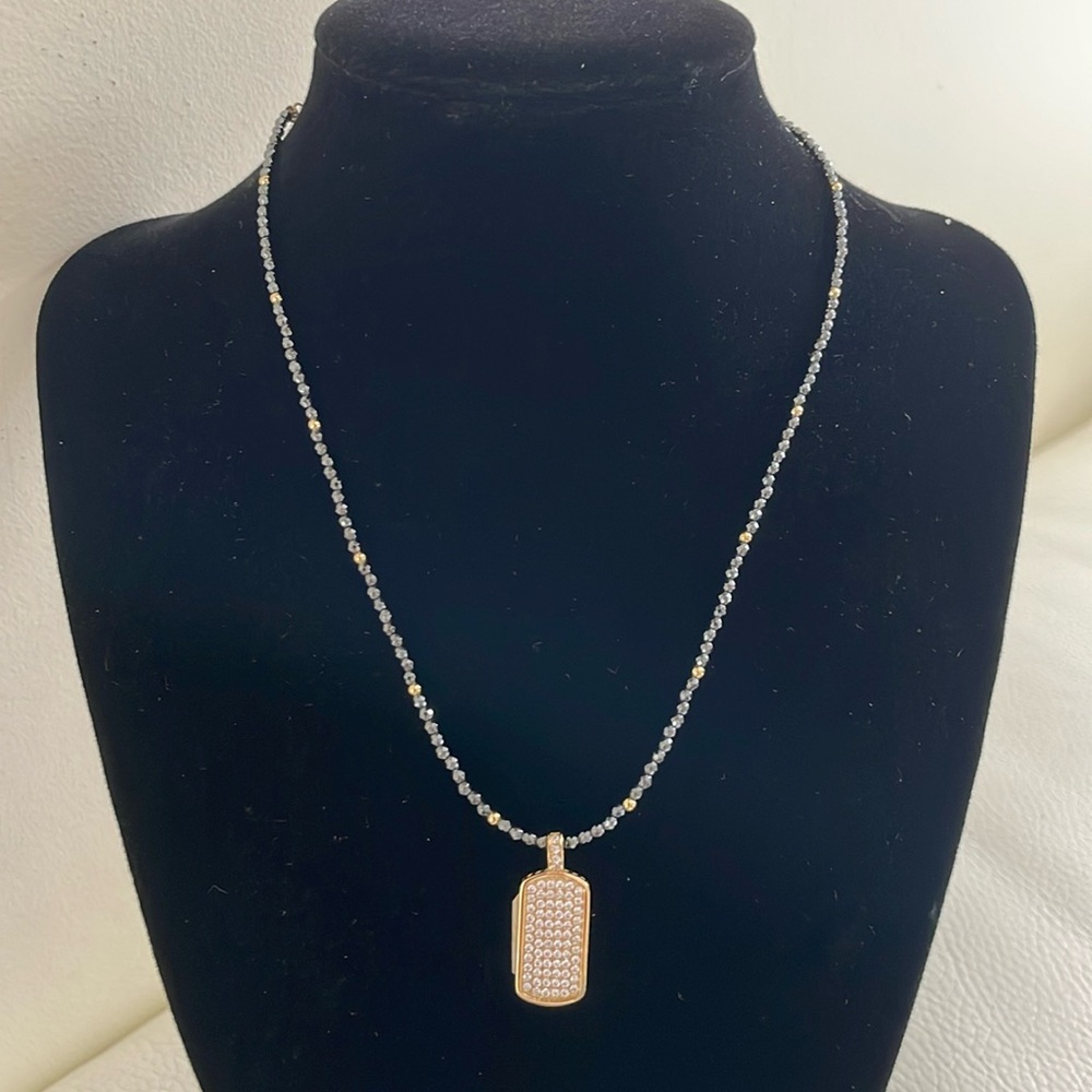 Sterling silver chain choker set